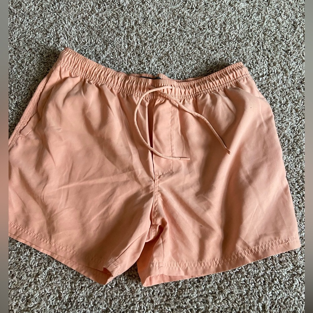 Cotton on light orange men’s swim trunks size XL